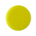 Bananaaaa. A perfectly circular swatch of thick, glossy, brilliantly-yellow shower cream.